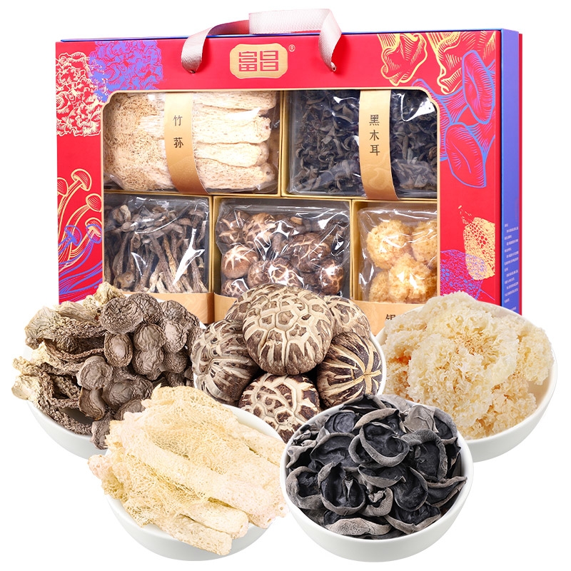 富昌  南北干货 菌品天下礼盒686g