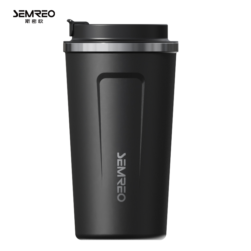 斯密欧SEMREO 吉星咖啡杯510ml MR-626黑色