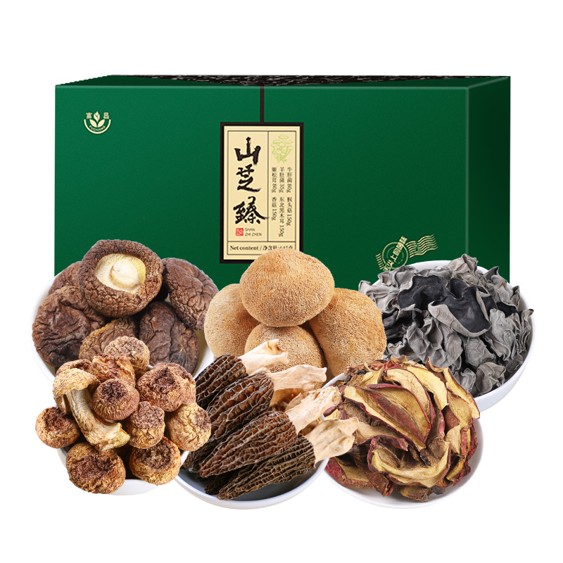 富昌  南北干货 山芝臻礼盒645g