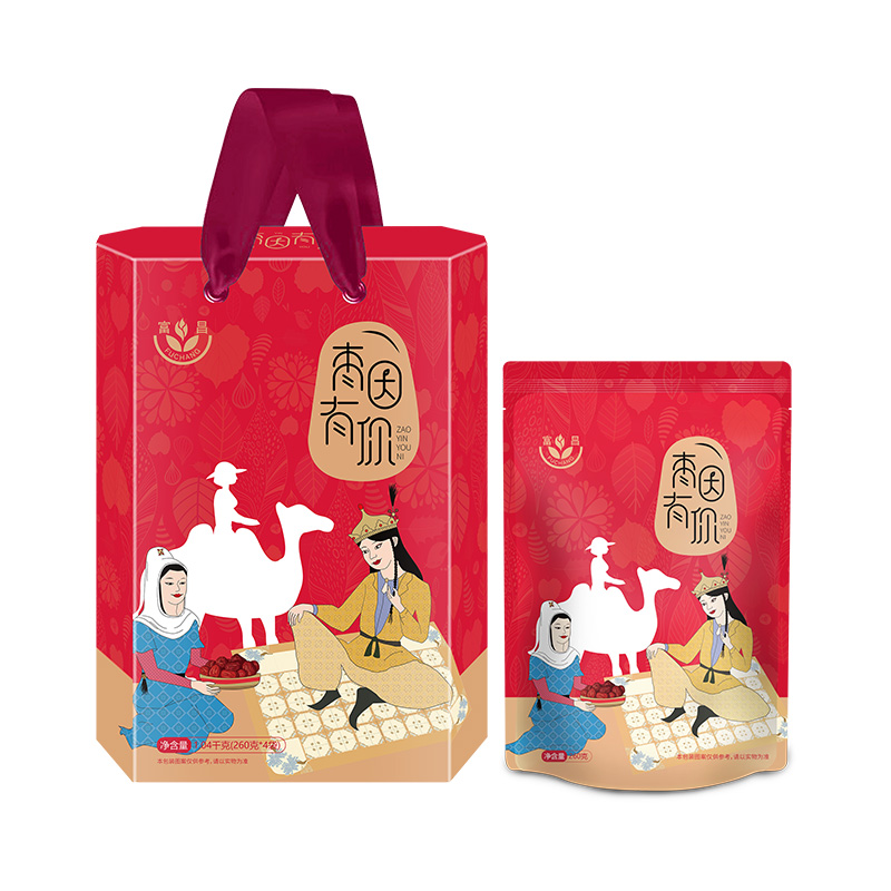 富昌  枣因有你大枣礼盒1040g