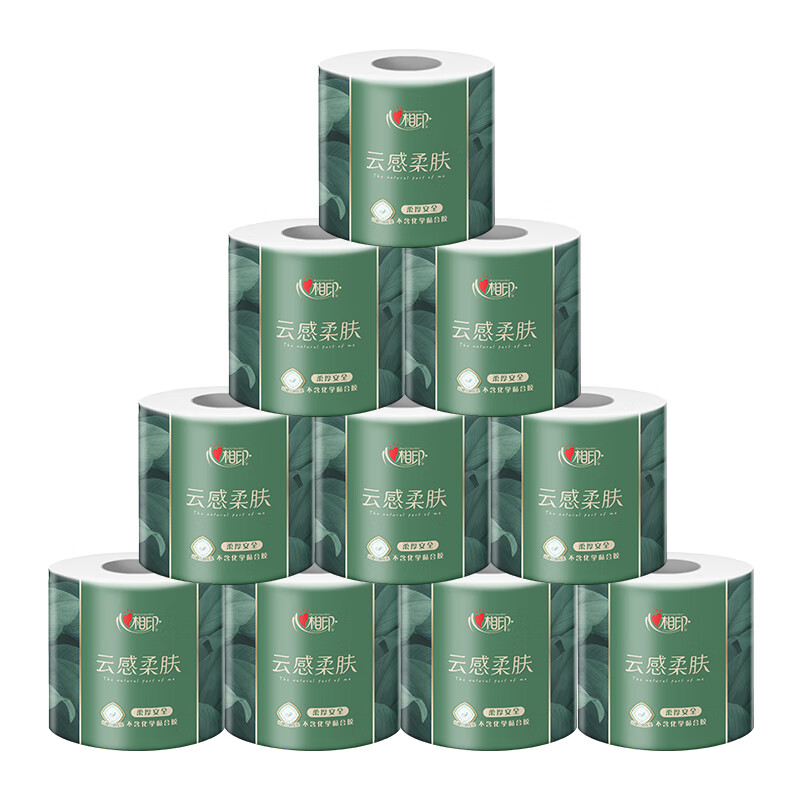 心相印 云感系列四层150克10粒卷筒卫生纸 BT5410 ZXA0000868