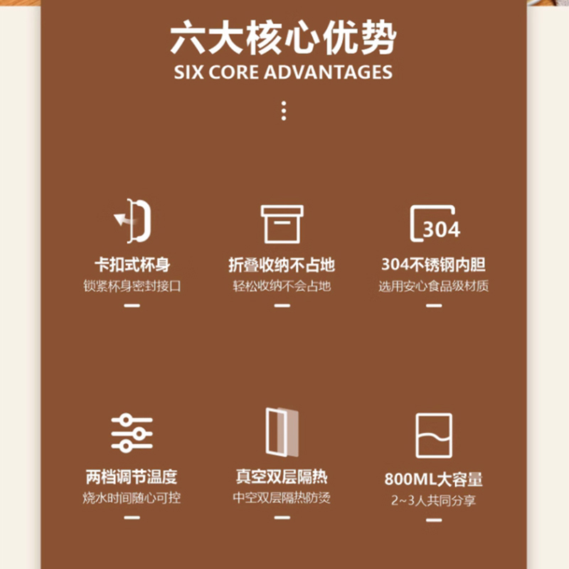 蓝宝  折叠水壶 BP-K08S01