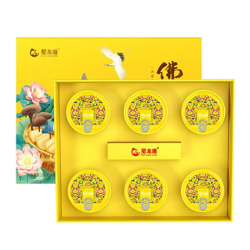 星龙港 佛跳墙福寿康宁240g*6碗