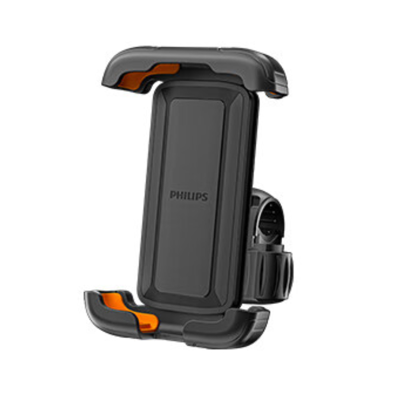 飞利浦（PHILIPS）电动车手机支架摩托手机架外卖骑手自行车手机架防震 DLK2304B/93