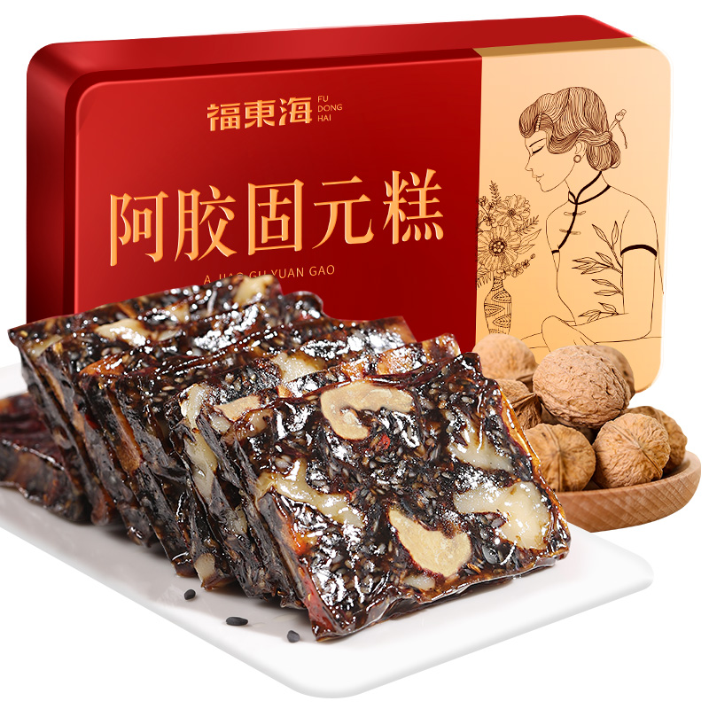 福东海 阿胶固元糕250克 红黑盒FDH1935