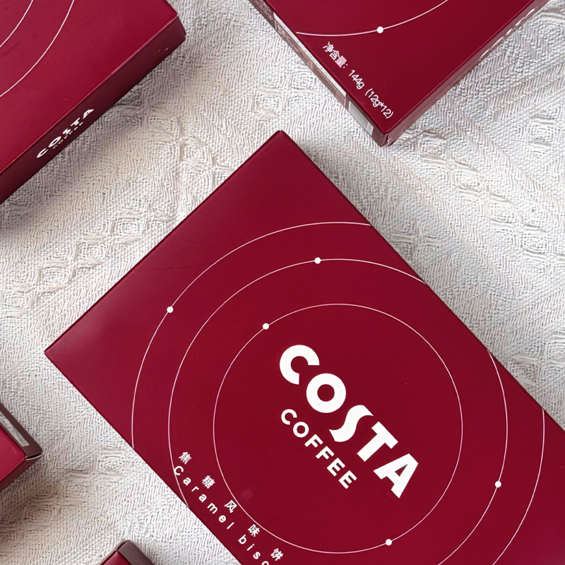 COSTA 焦糖风味饼干144g*3