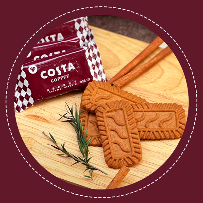 COSTA 焦糖风味饼干144g*3