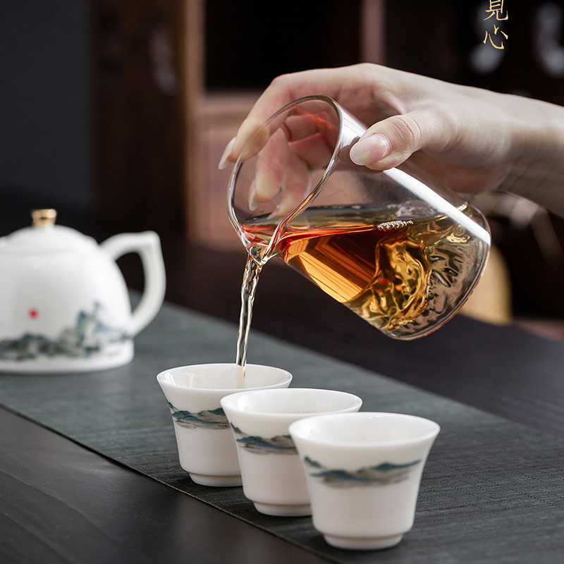 善言堂 千里江山茶具套装茶壶组 SYT605