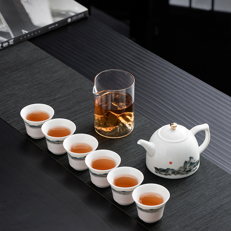 善言堂 千里江山茶具套装茶壶组 SYT605