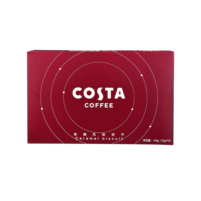 COSTA 焦糖风味饼干144g*3