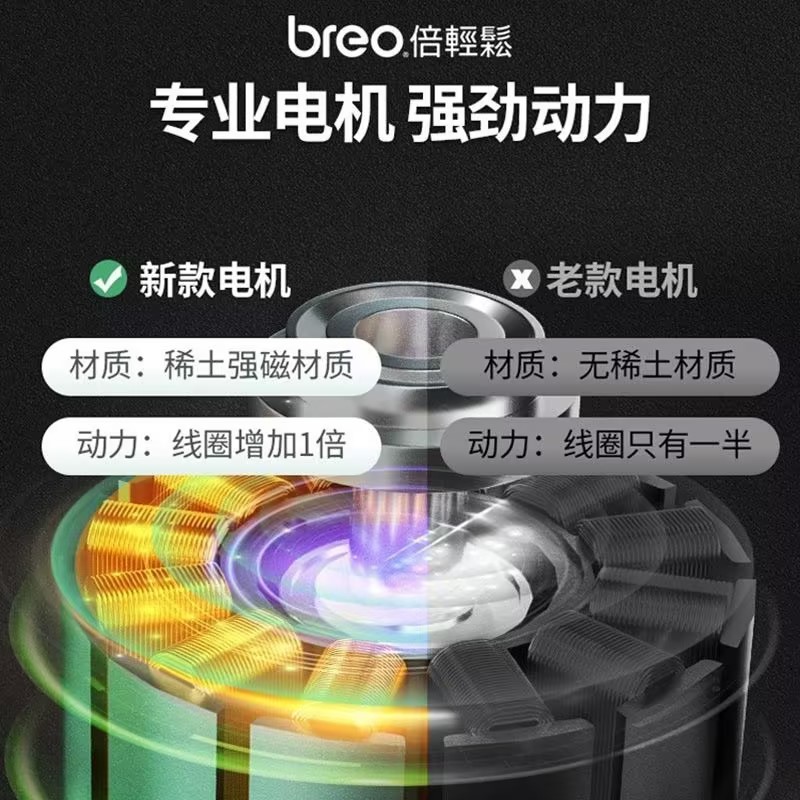 倍轻松 筋膜枪按摩器 Sport-M0210 金属灰