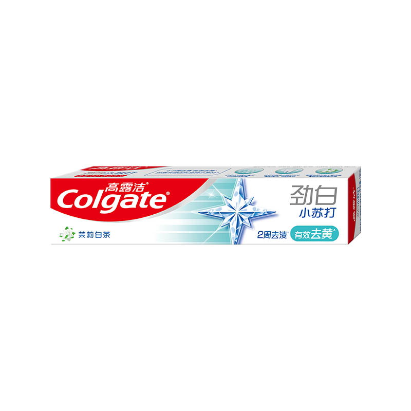 高露洁 劲白茉莉白茶味牙膏120g