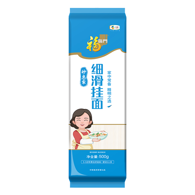 中粮福临门 妙惠家系列滑面 500g/袋