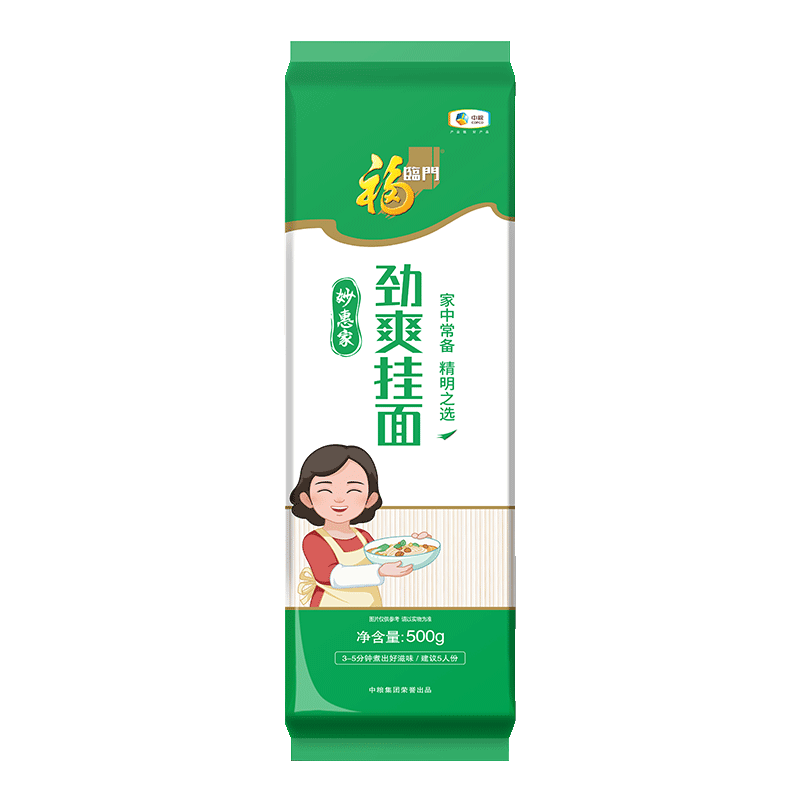 中粮福临门 妙惠家系列劲面 500g/袋
