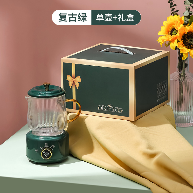 六竖  智能养生壶（单壶）GX-10D绿色