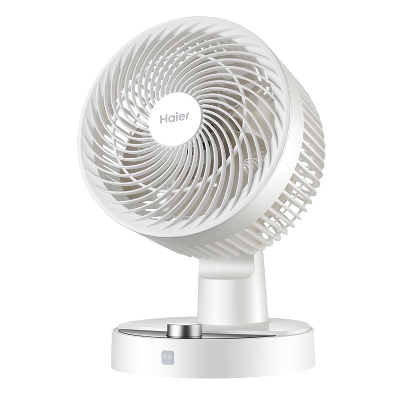 海尔（Haier） 空气循环扇电风扇台式风扇音轻摇头家用学生宿舍涡轮对流小型桌面风扇 HFX-TJ2025
