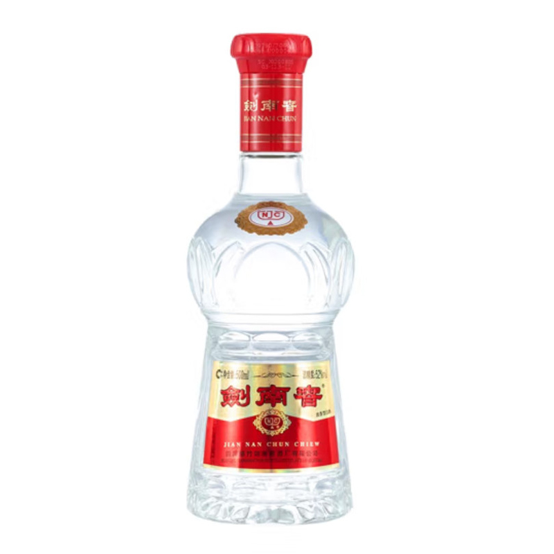 剑南春 水晶剑 52度 500ml*6瓶 整箱装 浓香型白酒
