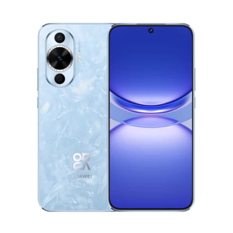 华为nova 12 活力版100W智能快充Turbo 前置6000万4K超广角人像 256GB 冰雪蓝 鸿蒙智慧通信华为智能手机