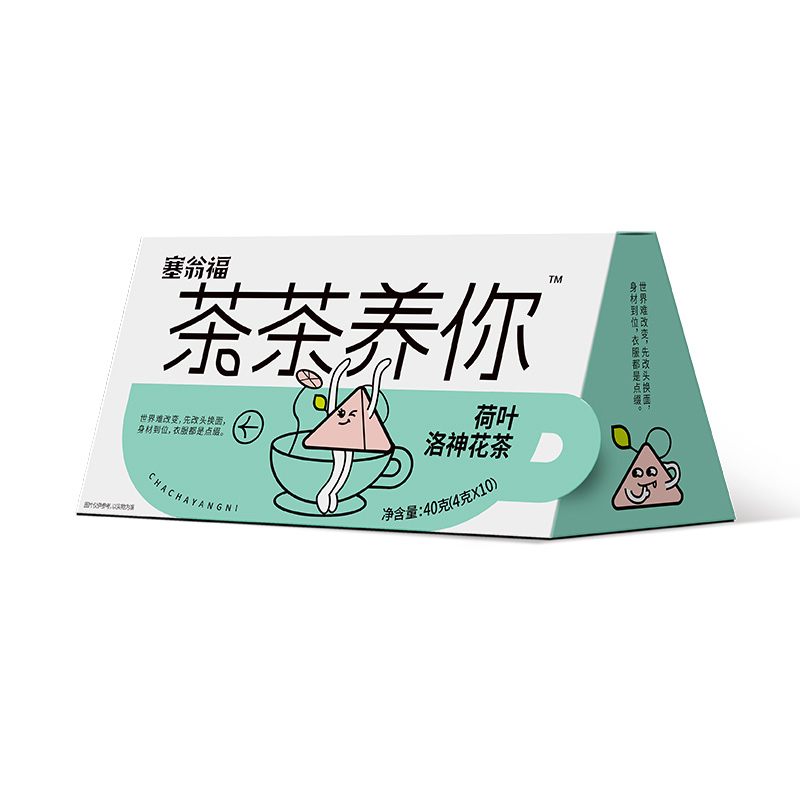 塞翁福 茶茶养你 荷叶洛神花茶40克 （减肥款）