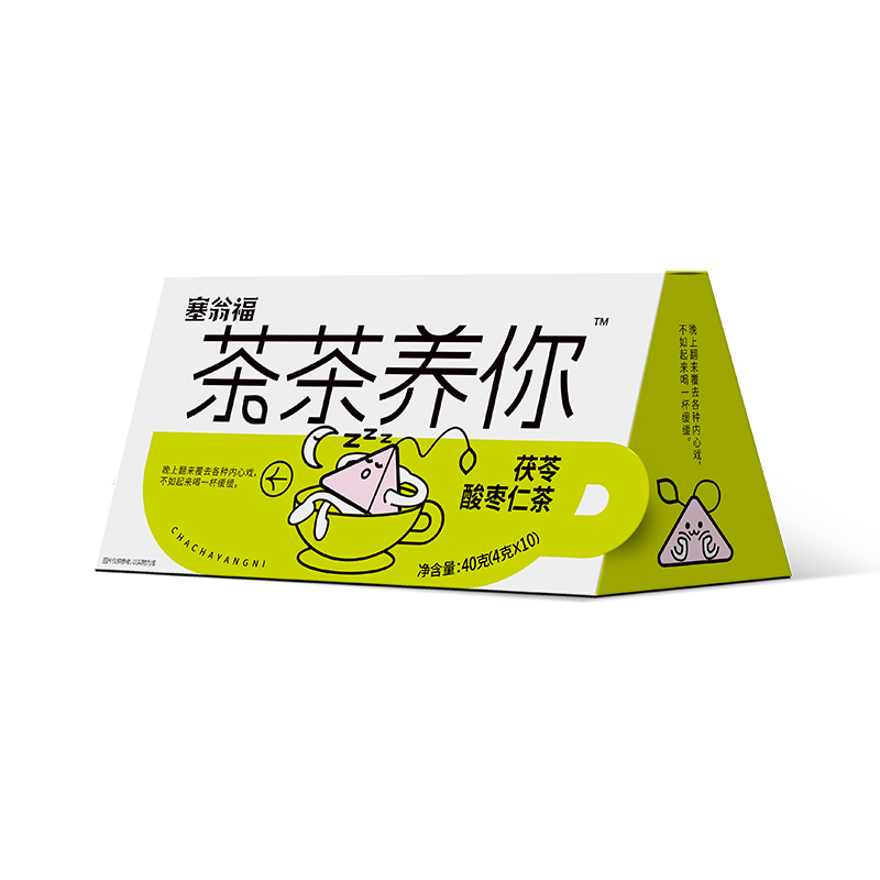 塞翁福 茶茶养你 茯苓酸枣仁茶40克 （安神款）