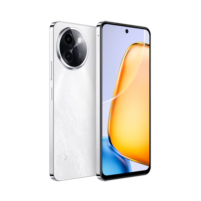 VIVO Y200i 智能5G手机 6000mAh大电池 44W闪充 120Hz金刚护眼屏 超薄机身 AI蓝心大模型 冰川白 12GB+512G