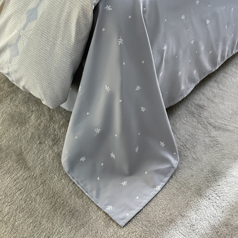 杉杉家纺 铂金棉磨毛抗菌四件套(被套200*230cm）海派 SS-TJ3011