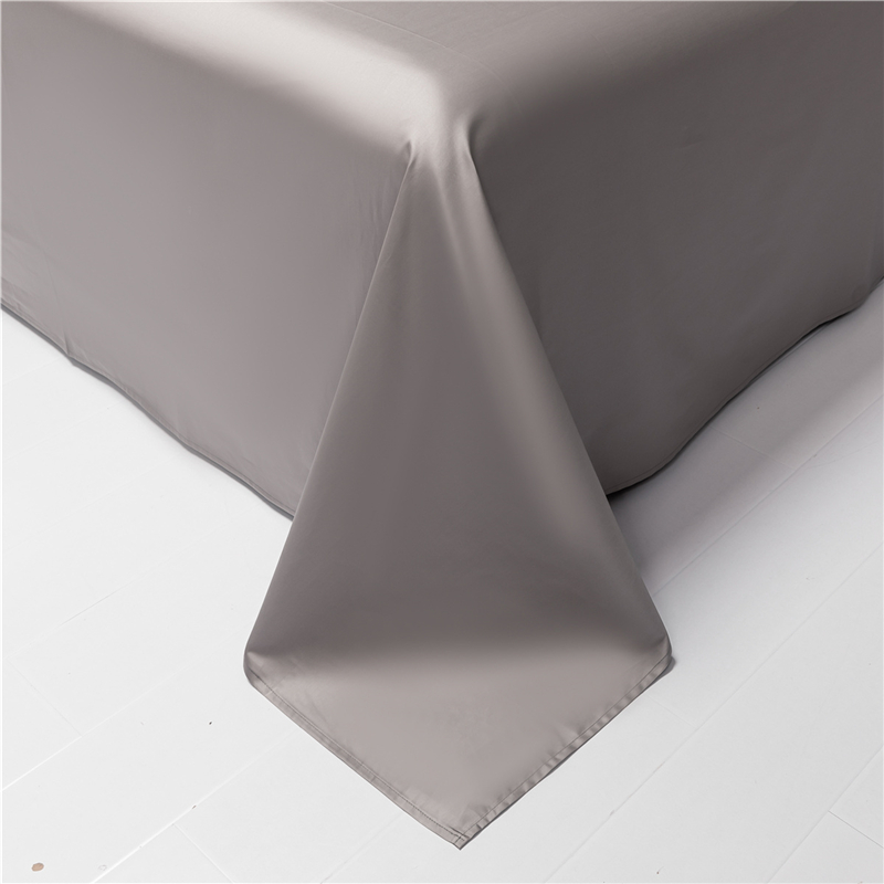 杉杉家纺 长绒棉抗菌四件套（被套200*230cm）豆沙粉+流光灰 SS-WL1202