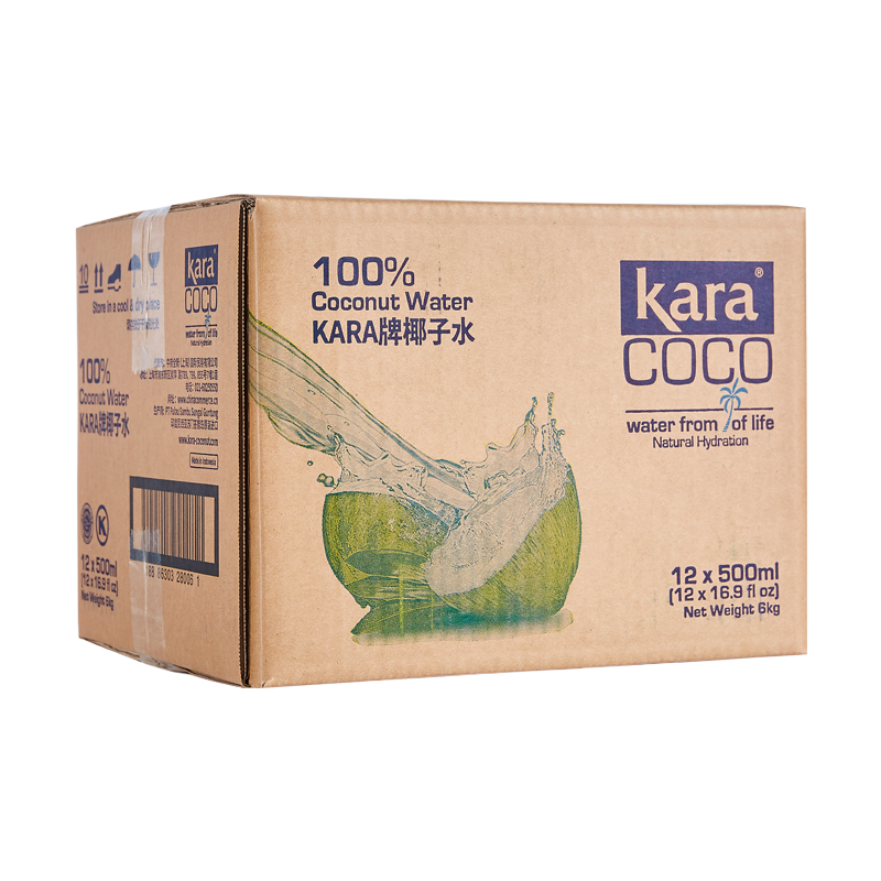 KARA Coco 椰子汁 500ML *12瓶/箱