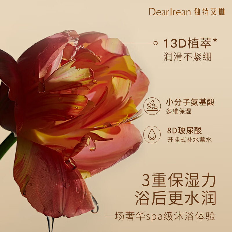 独特艾琳  香氛沐浴露 繁华花园350ml