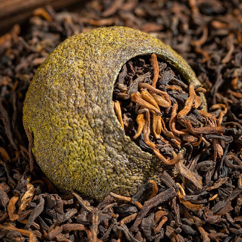 花家盛世 私家茶园八年小青柑普洱茶1000g HJSS-BSJCY-XQG-1000