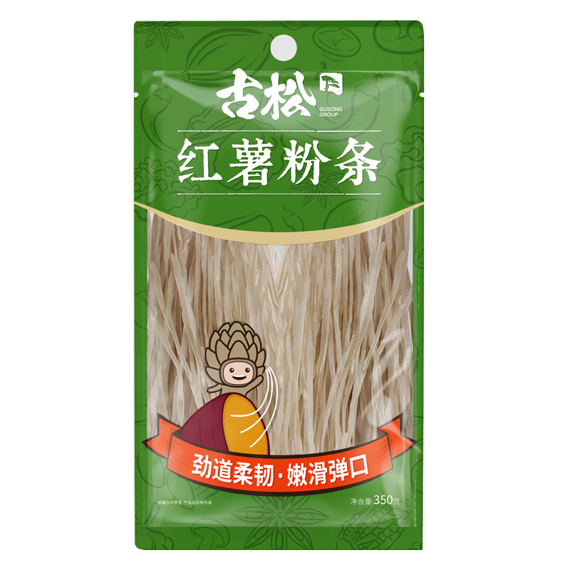 古松 红薯粉条(宽)350g*3袋