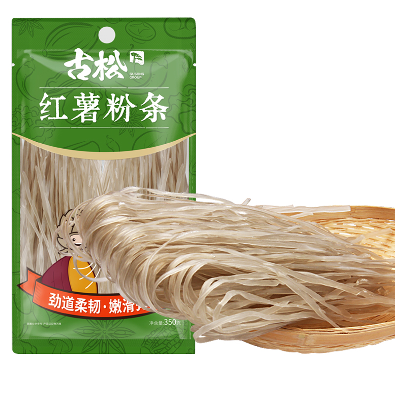 古松 红薯粉条(宽)350g*3袋