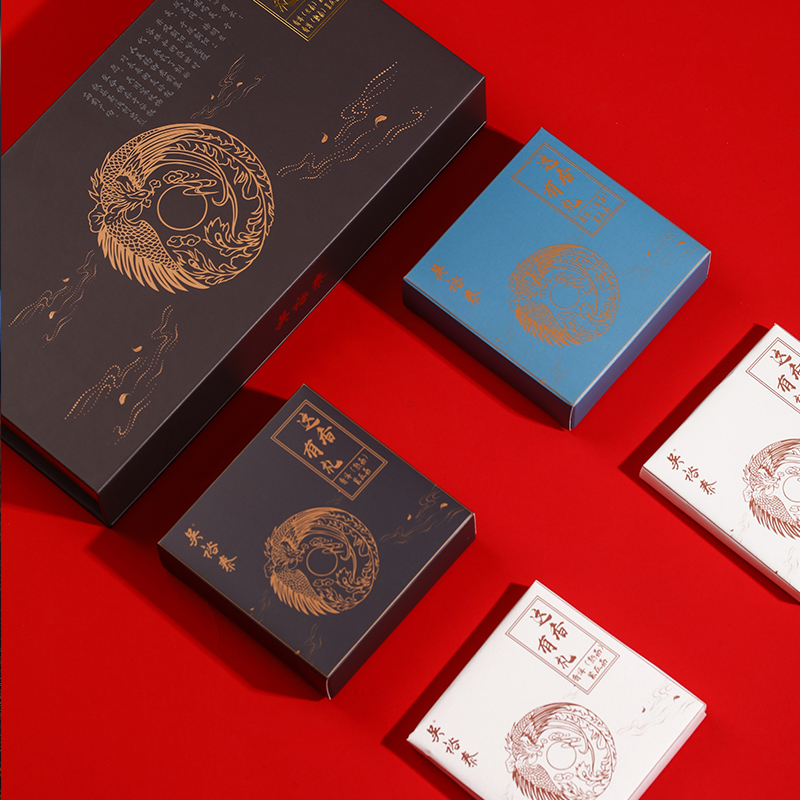 吴裕泰 丹凤朝阳 生熟普洱茶礼盒200g（50g*2生茶*2熟茶）