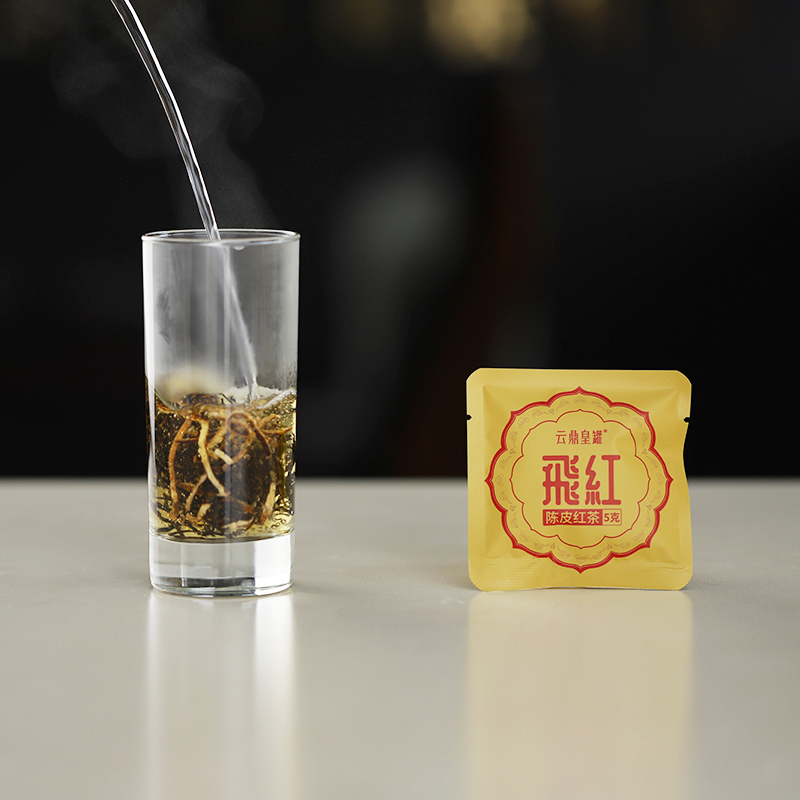 云鼎皇罐 飞红陈皮红茶 120克