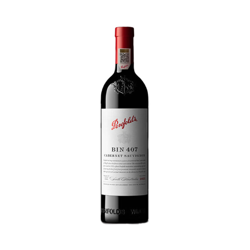 奔富 BIN407赤霞珠干红葡萄酒750ml