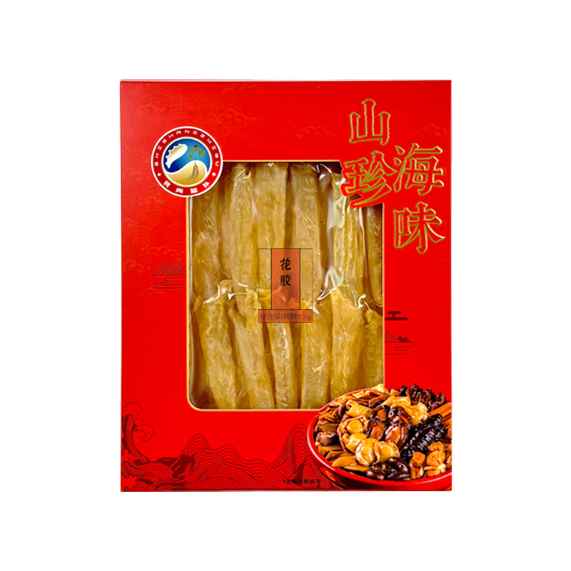 食尚知补 花胶（黄花胶筒100头）120g