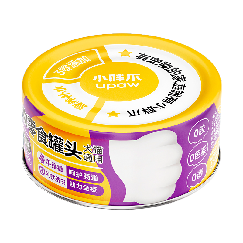 小胖爪 犬猫通用鸡丝罐头85g*24