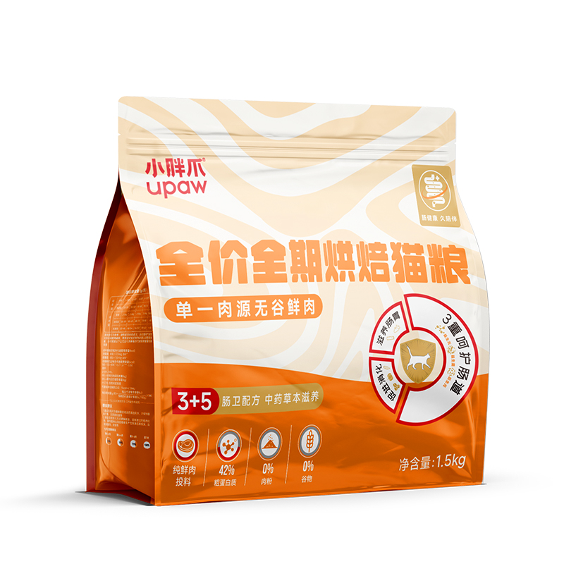 小胖爪 鸡肉烘焙猫粮1.5kg